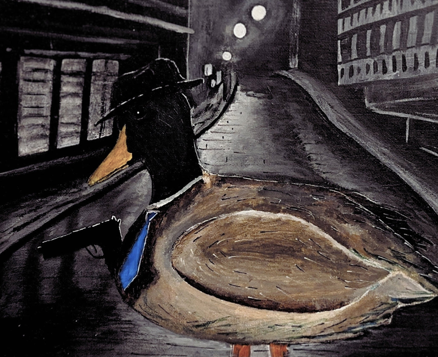 Duck in Noir
